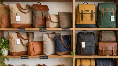 bags in shop